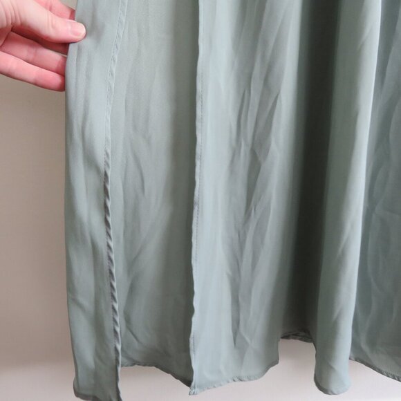 SHOW ME YOUR MUMU Hacienda Chiffon Maxi Dress Bridesmaid Wedding - Size M - Picture 10 of 14